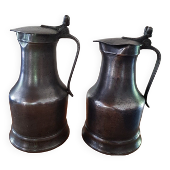 TIN PITCHERS