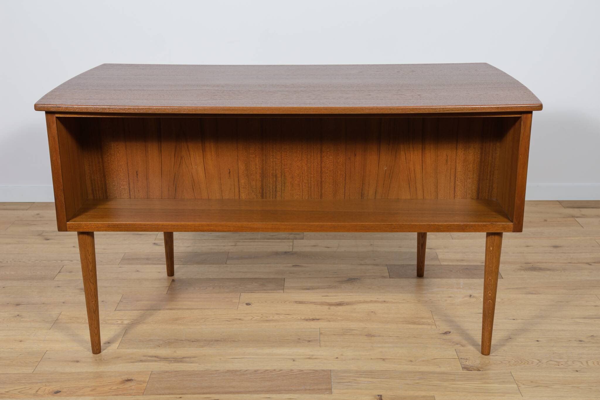 Mid-Century Freestanding Teak Desk, 1960s