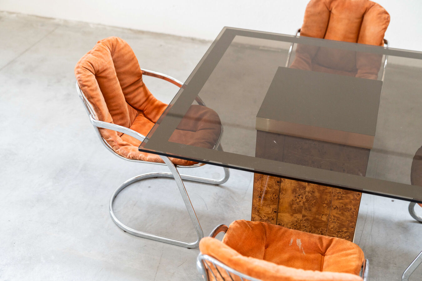 Table and chairs, 1970