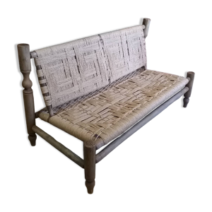 Banquette en corde dans - 1960