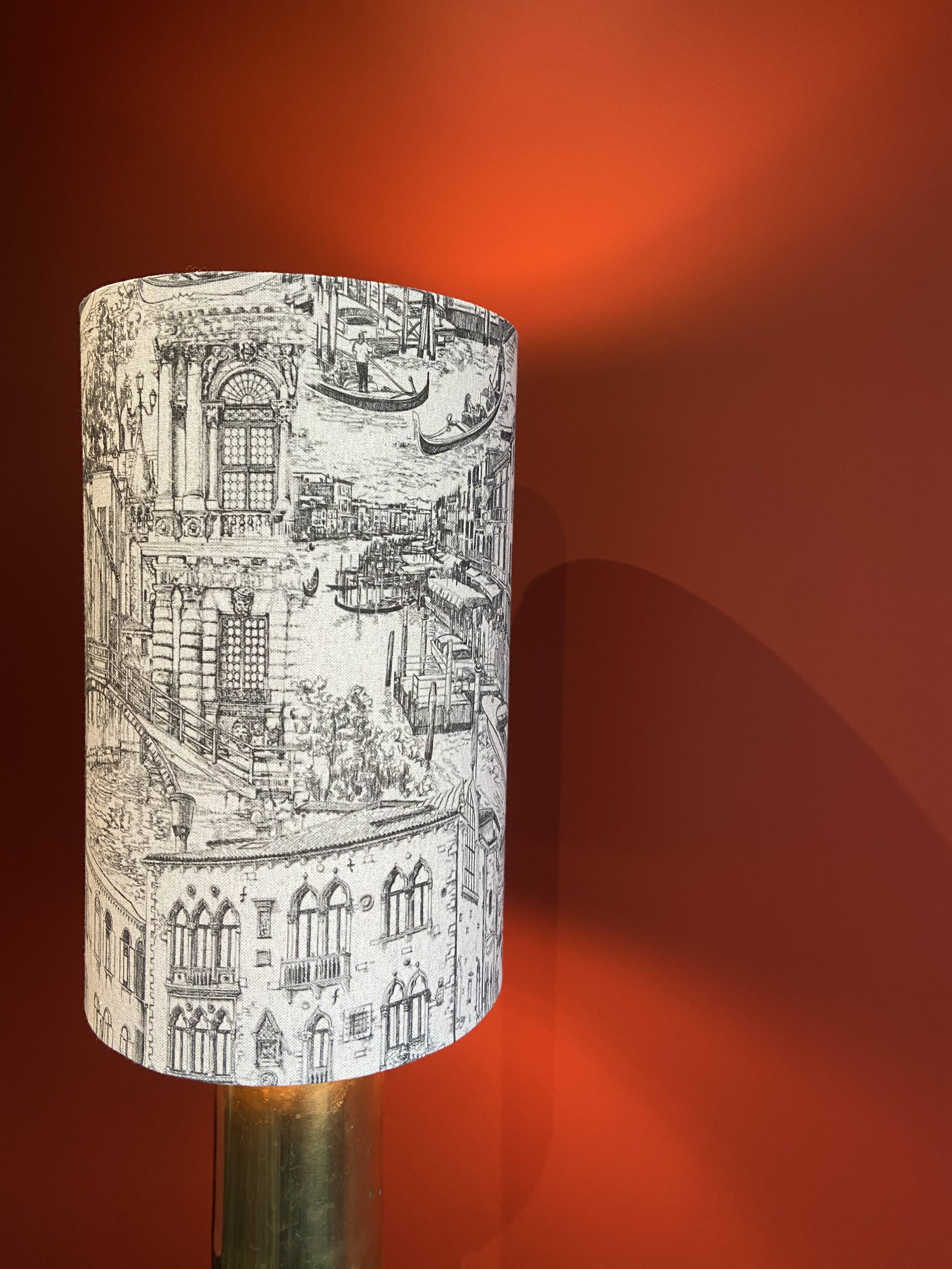 Table lamp "German Magdeburg Shell Socket" World War I, from