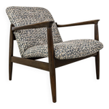 Vintage armchair GFM-64 by Edmund Homa, GFM, Poland, 1960s