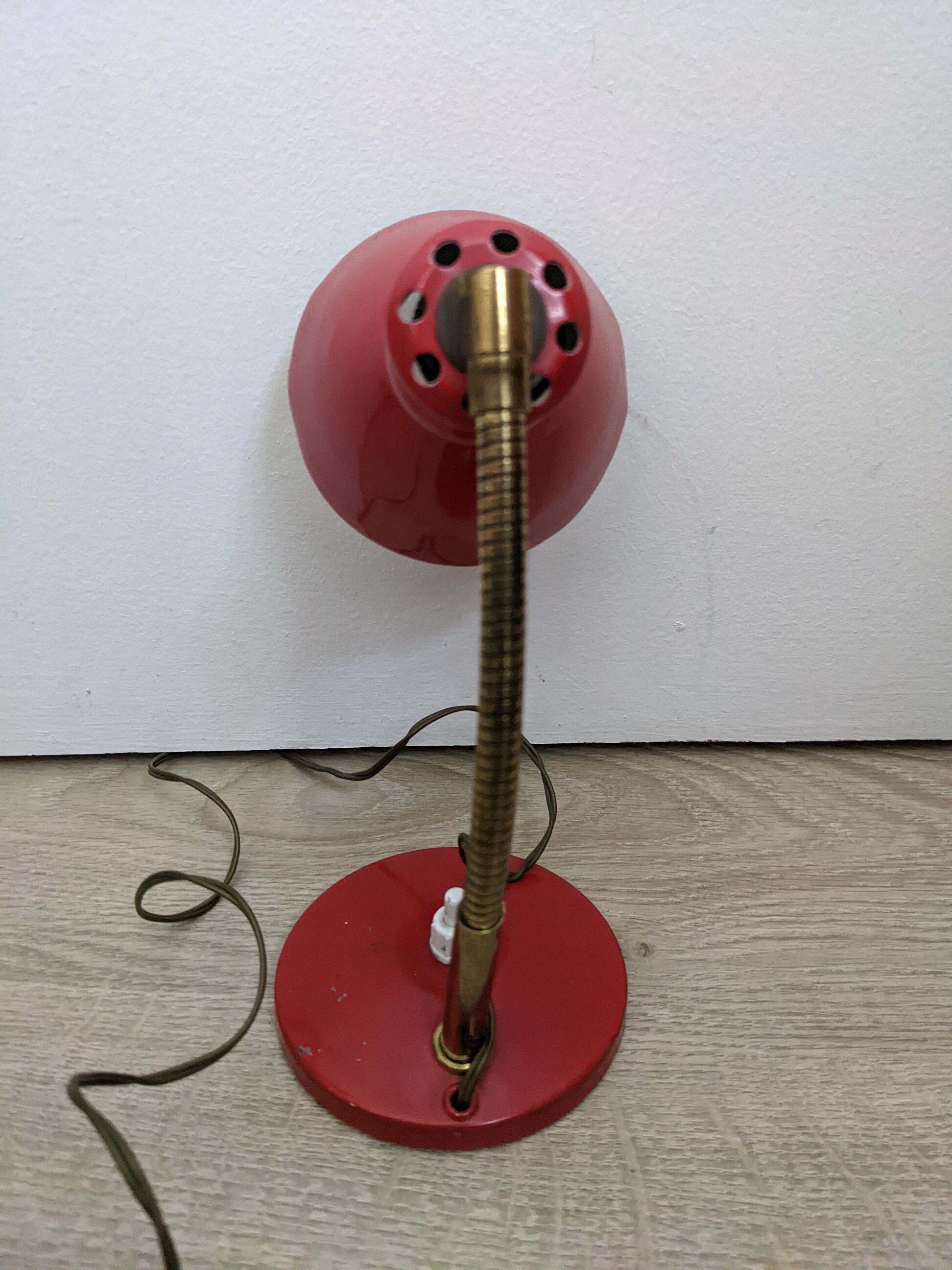 Vintage metal lamp