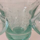 unsigned Biot bubble glass punch set