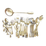 36-piece silver-plated cutlery set