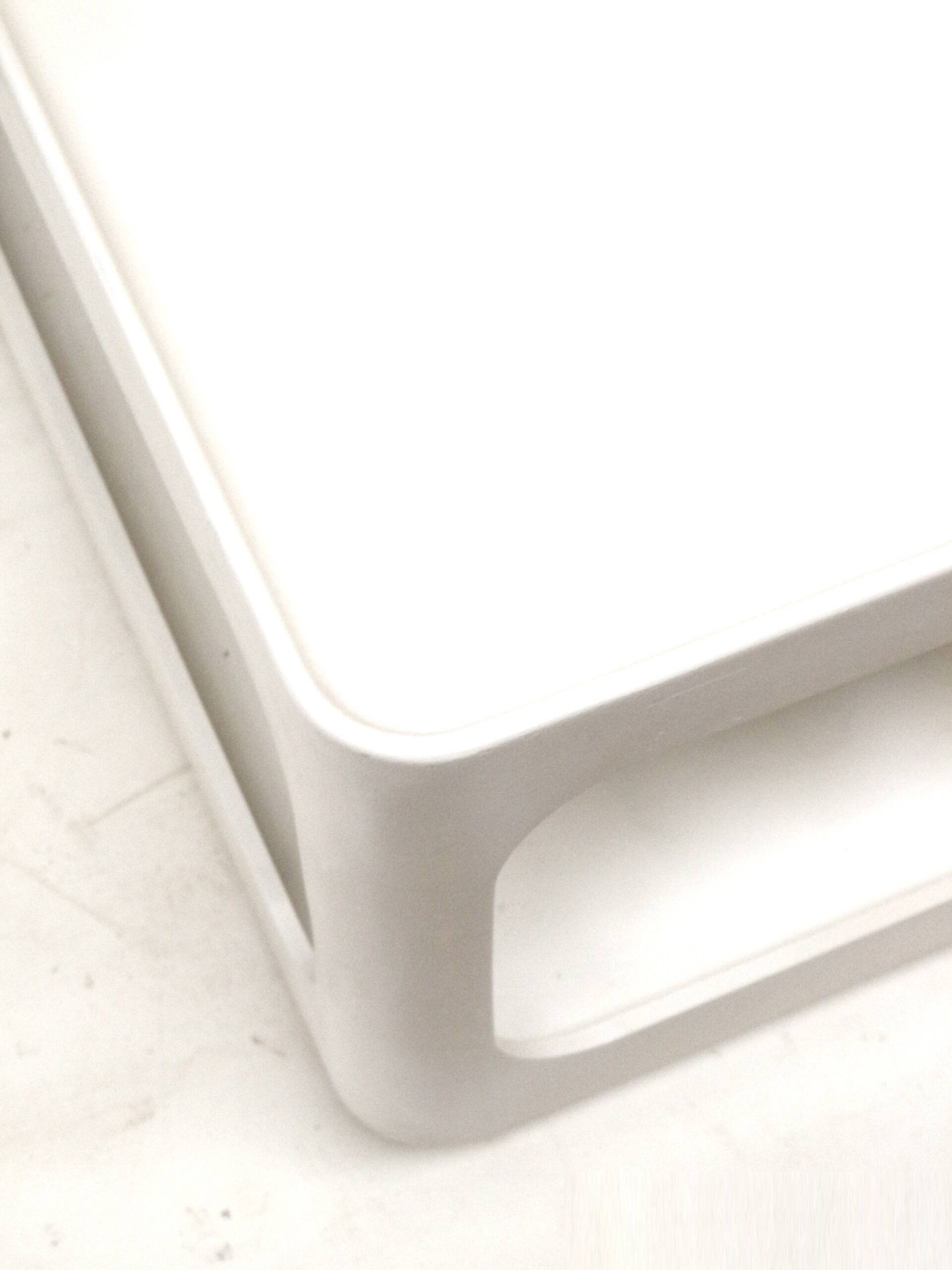 Vintage Space age coffee table on wheels made in the 70s