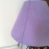 Table lamp crystal grapevines