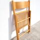 Folding chair vintage cannage 1970