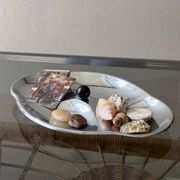 Swedish chrome serving dish 1960s