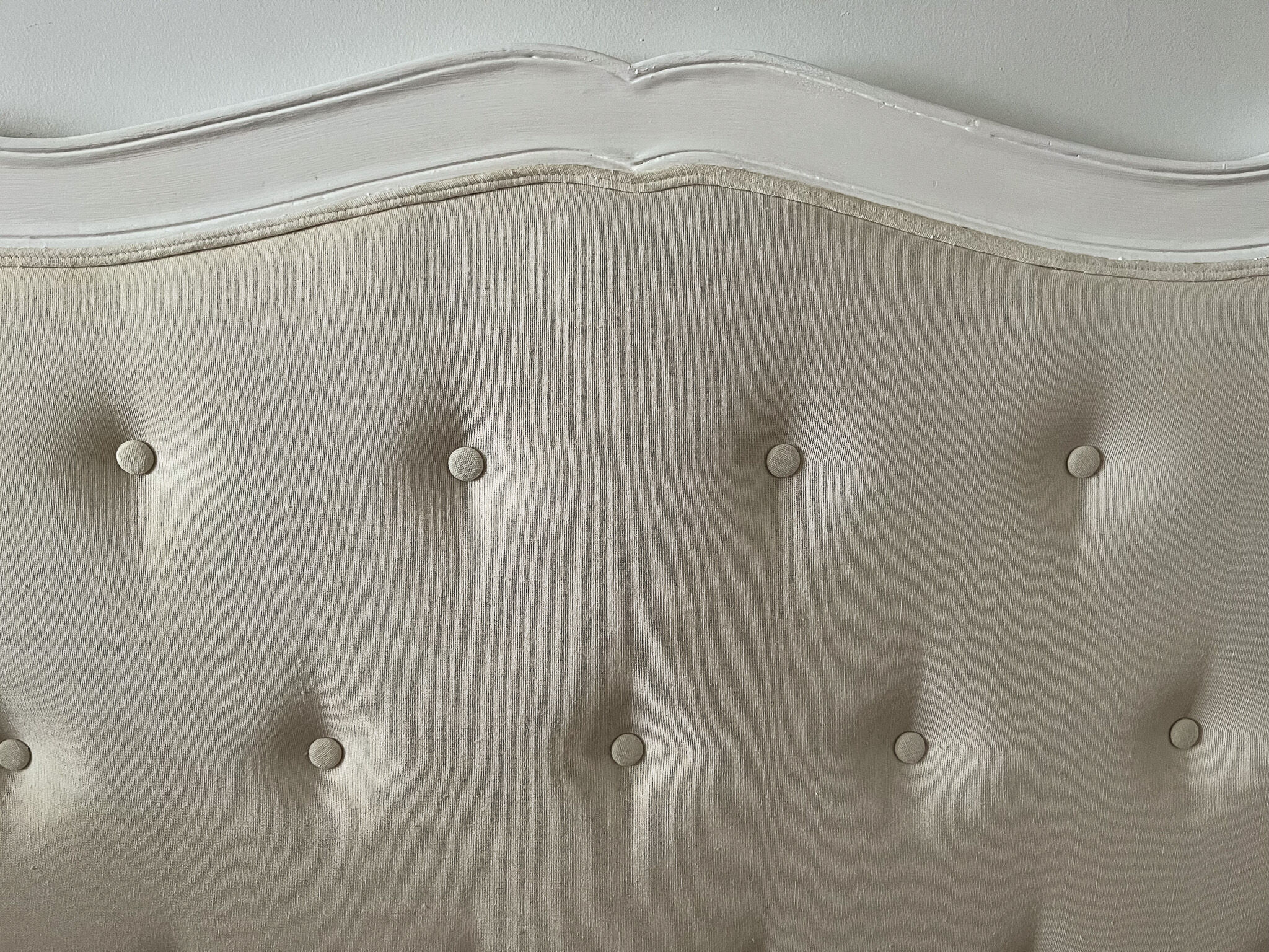 Upholstered wooden headboard