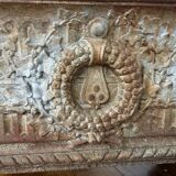 Pair of cast iron planters of the nineteenth century - planter