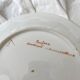2 antique porcelain dessert plates in the Empire style, 19th century