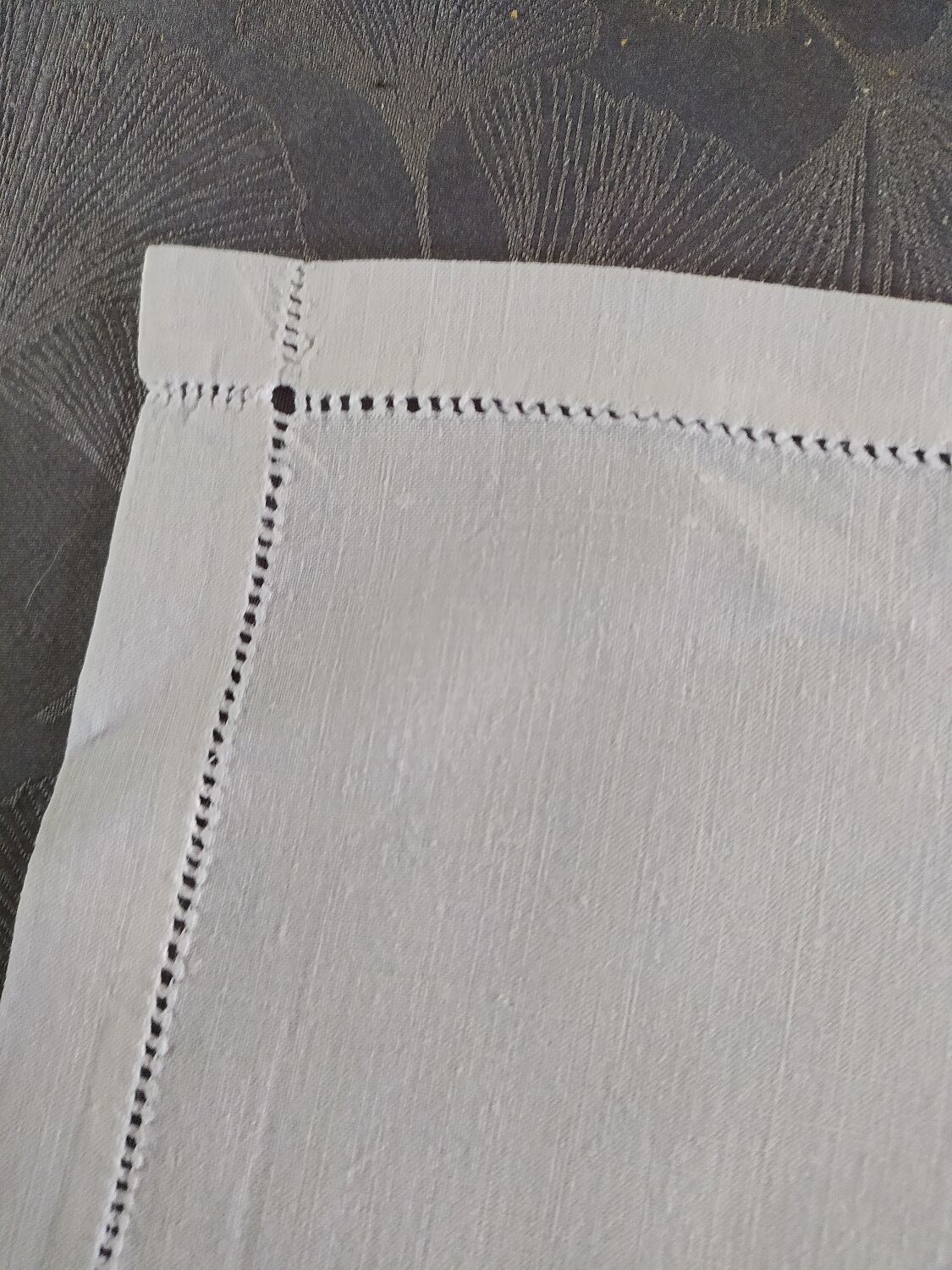 BM embroidered napkins