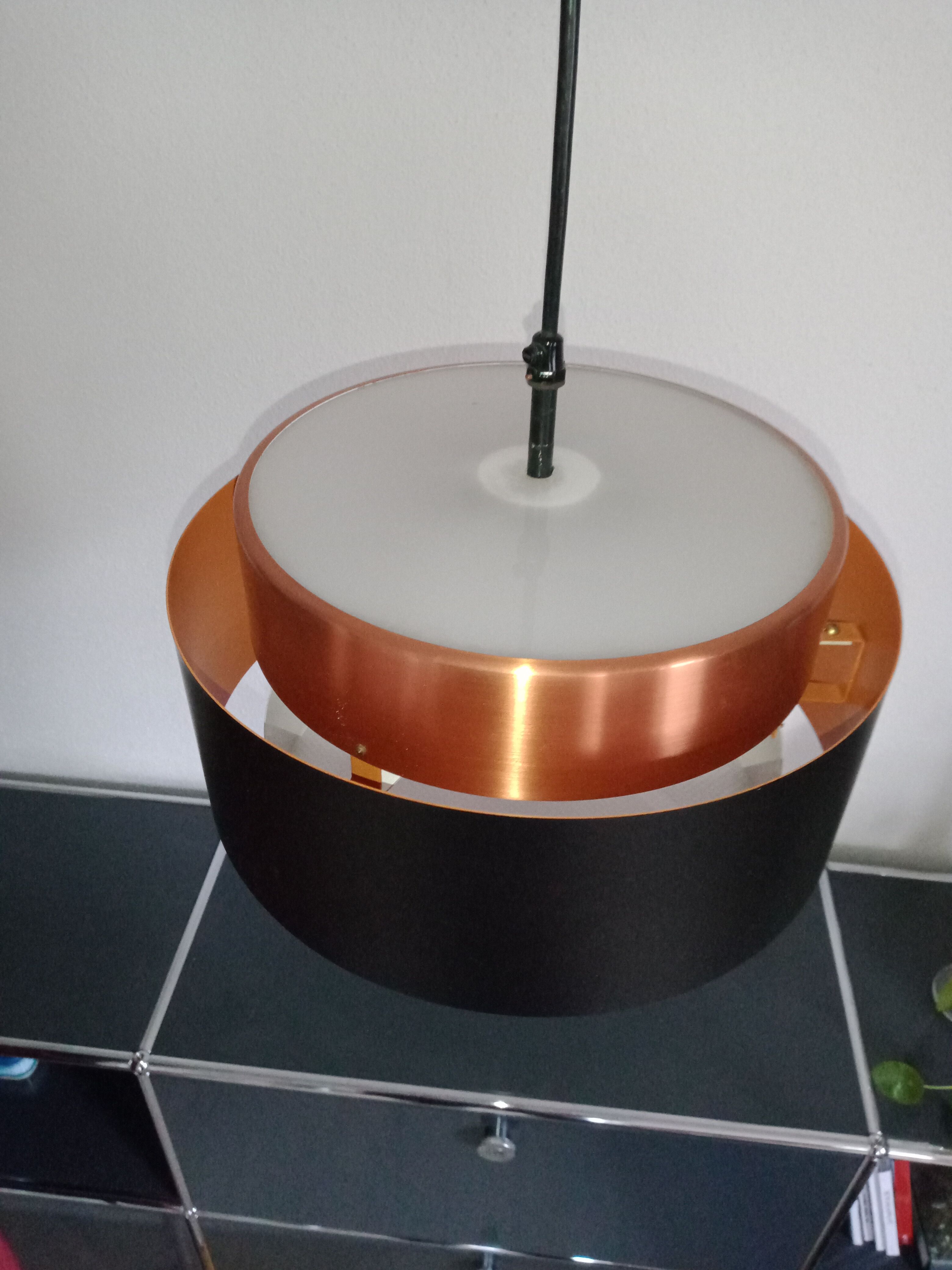 Danish suspension "saturne" by Jo Hammerborg