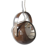 Suspended, hinged ball spot