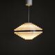 Pair of Czech Space Age UFO Pendant Lights, 1960s