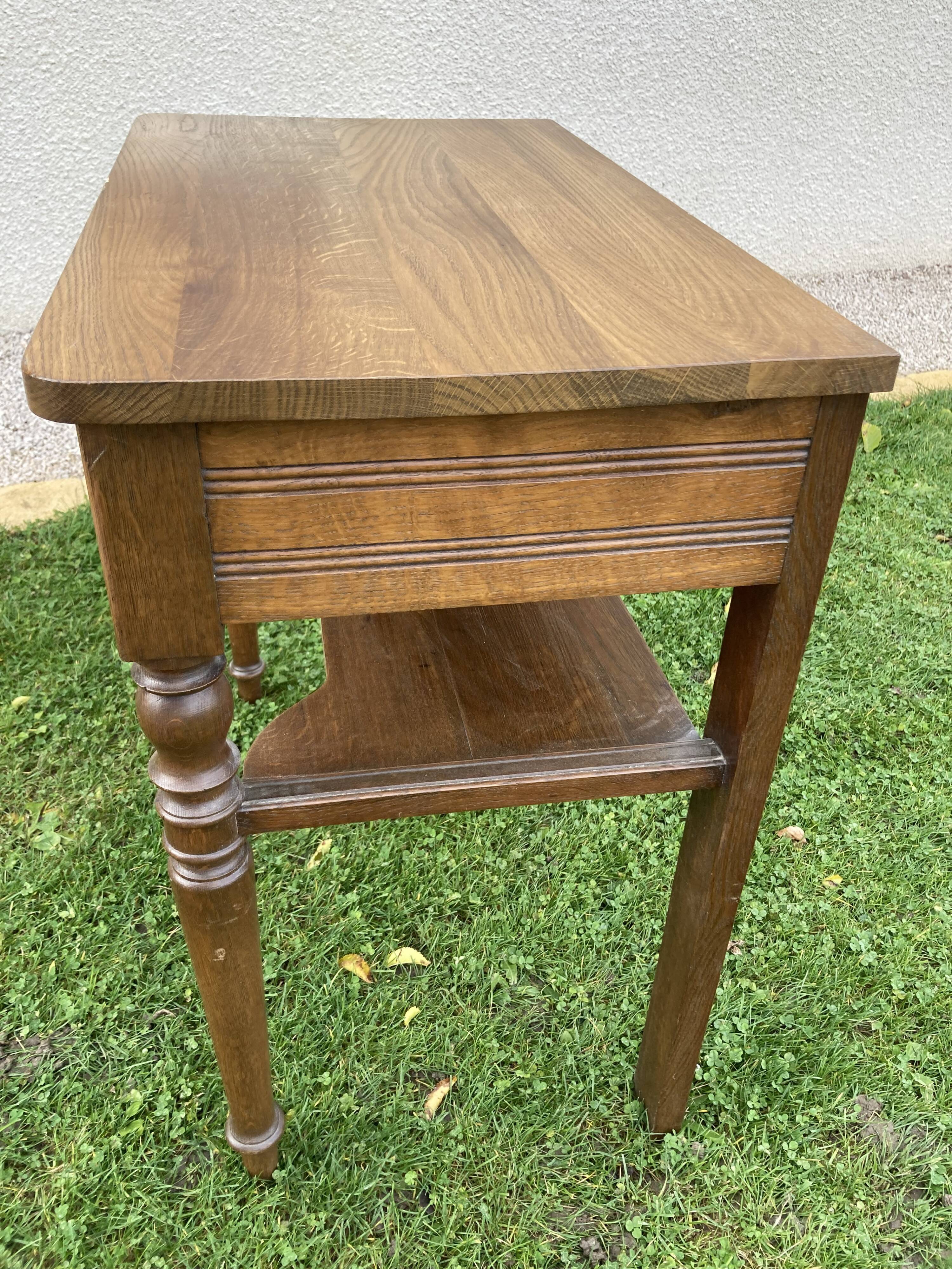 Oak desk