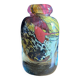 Petit vase soliflore en verre signé LE LONQUER 1982 , état impeccable