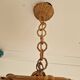 Suspension lustre corbeille en rotin