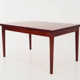 Rosewood table, Danish design, 1970s, manufacturer: Skovby