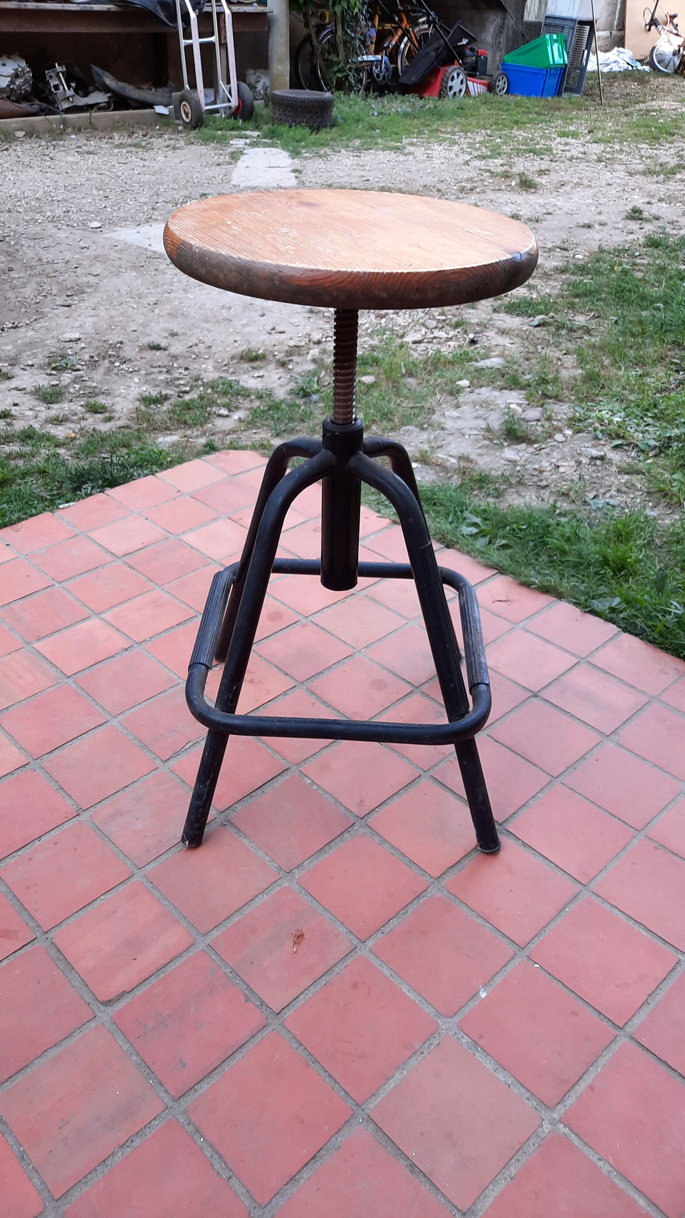 Screw stool year 80s