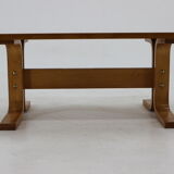 1970s Beech Bench/Planter Stand Czechoslovakia