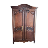Richly carved Norman wedding cabinet