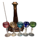 Crystal liquor glasses