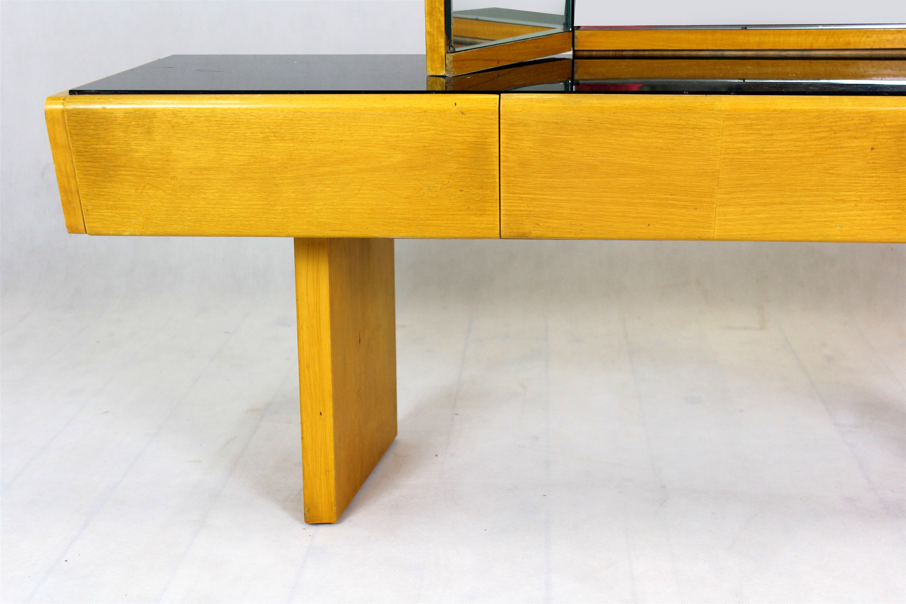Vintage dressing table & mirror, 1960