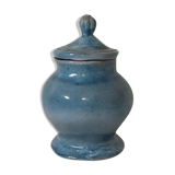 Blue terracotta pot