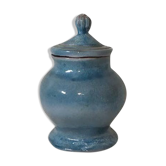 Blue terracotta pot