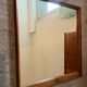 Scandinavian teak mirror from the 1960s-70s