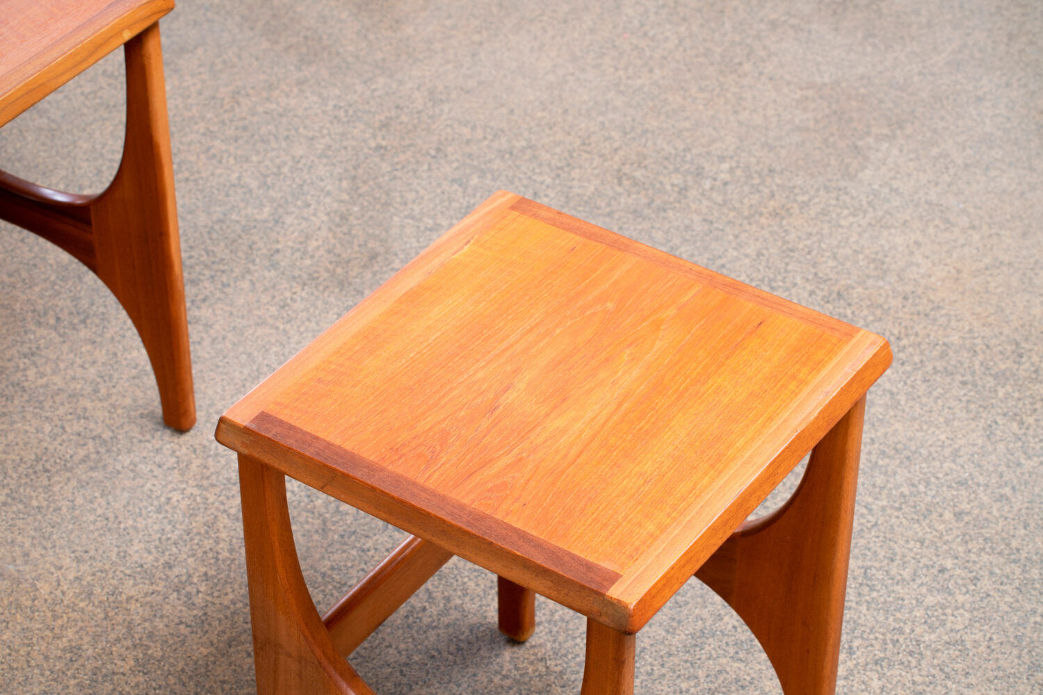 Scandinavian teak coffee tables