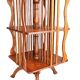 Antique Solid Wood Revolving Bookcase