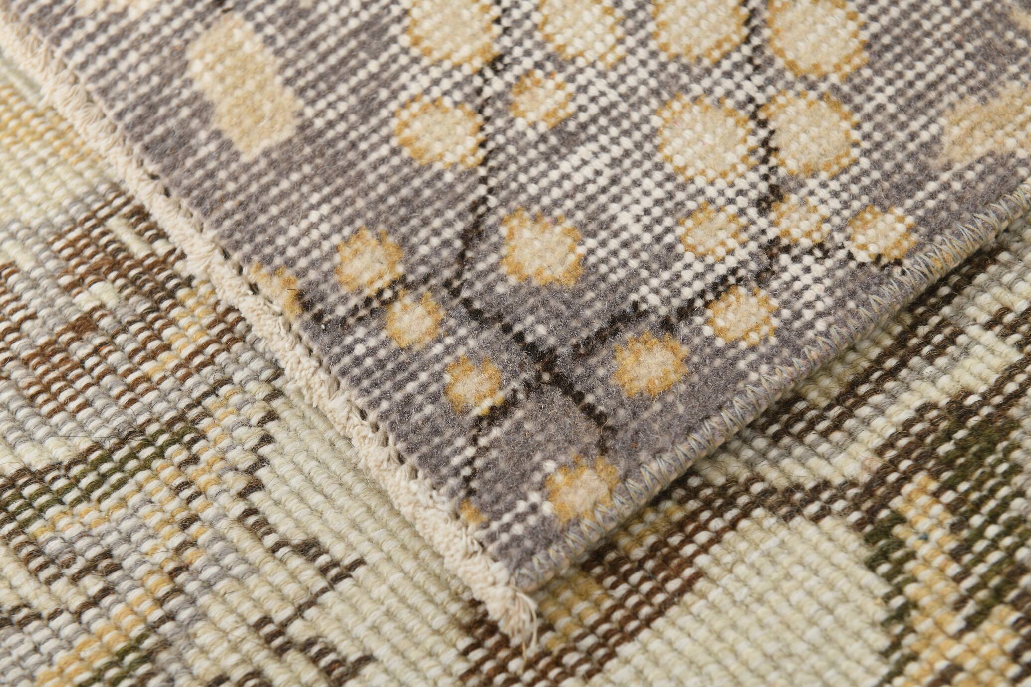 6x10 Classic & Bordered Beige Turkish Vintage Rug, 193x306Cm SK 5705