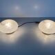 Pair of mid-century glass table lamps by Vetri Murano, 1960s, Italy.