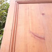 Paire de portes 248x129cm anciennes