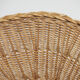 Fauteuil corbeille en rotin 1950