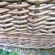 Large wicker laundry basket