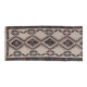 Tapis de couloir turc vintage 63x480 cm