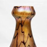 Pair of Art Nouveau iridescent glass vases – Pallme-König & Habel, circa 1900