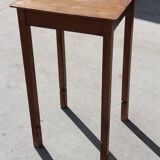 High side table in oak