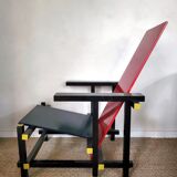 Red and Blue Chair by Gerrit Rietveld