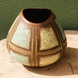 Vase moderniste en céramique, années 60