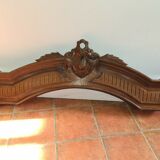 Oak pediment