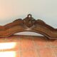 Oak pediment