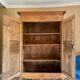 19th century oak wedding armoire