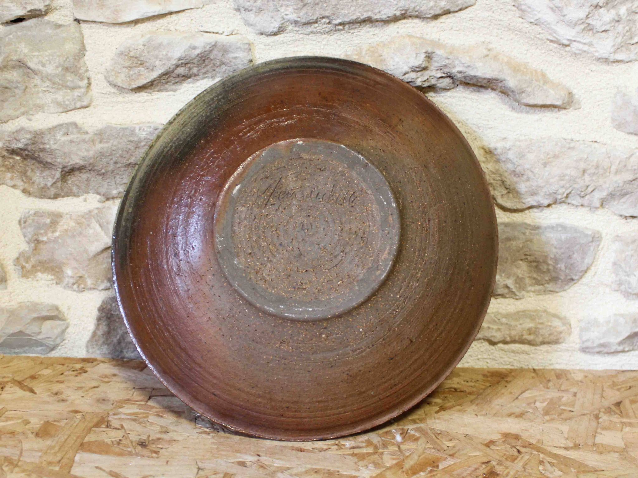 Coupe en grès émaillé Odile Devauchelle