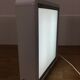 Vintage medical radio negatoscope, glass and Quartz light panel