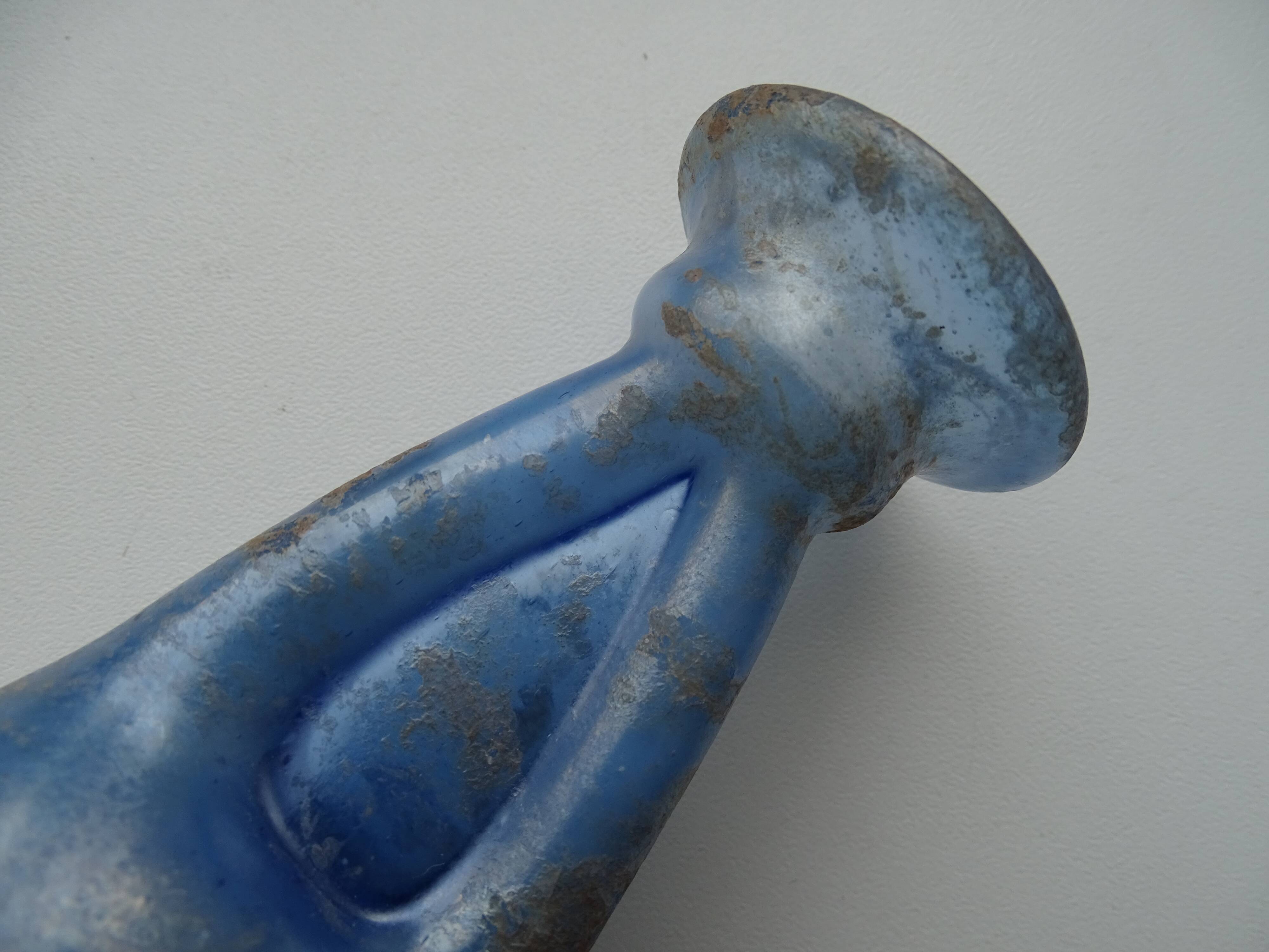 Miniature vase Scavo Seguso Vetri d'Arte Murano glass 1950